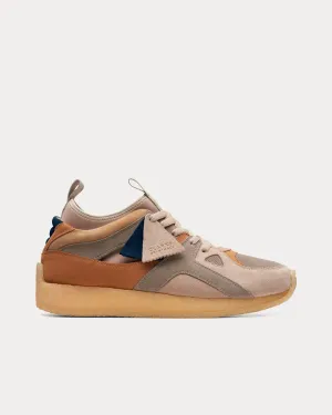 8th St Breacon Light Grey Combination Low Top Sneakers