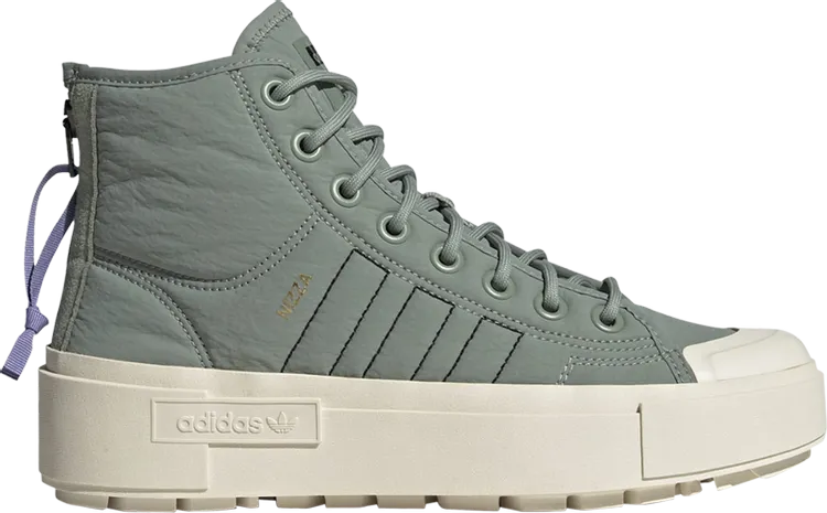 Adidas Wmns Nizza Bonega X 'Silver Green Light Purple' sneakers, green