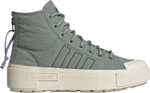 Adidas Wmns Nizza Bonega X 'Silver Green Light Purple' sneakers, green
