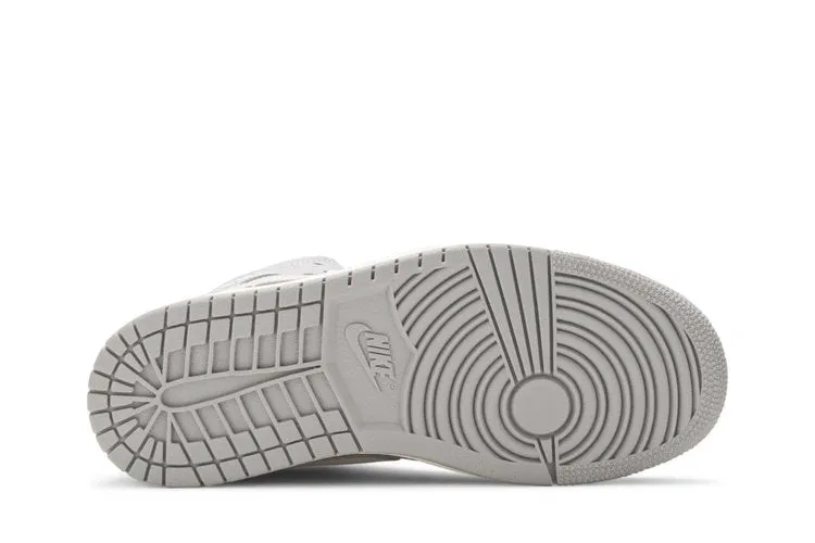 Air Jordan Wmns Air Jordan 1 Mid 'Grey Light Bone', gray