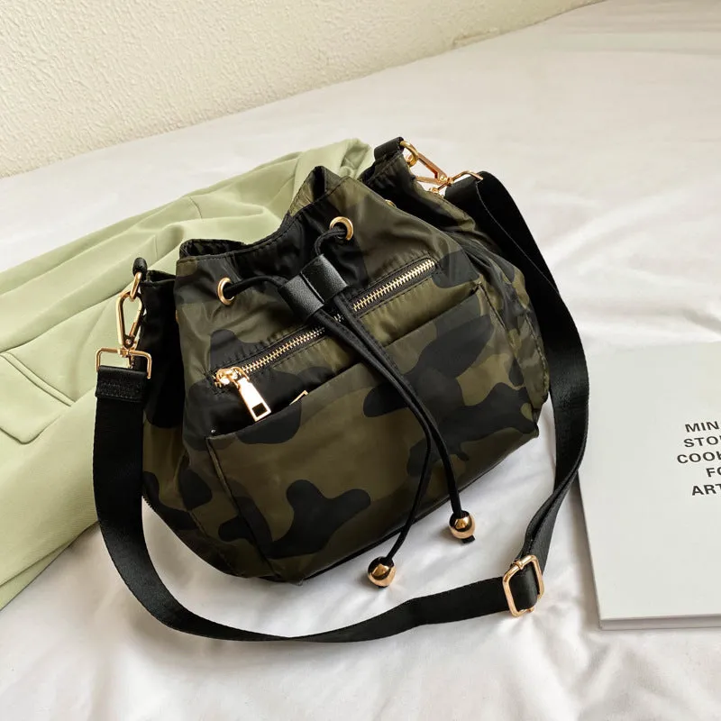 Amozae-Back To School Gifts Nylon Anti-Theft Versatile Casual Messenger Bag