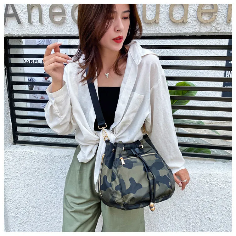 Amozae-Back To School Gifts Nylon Anti-Theft Versatile Casual Messenger Bag