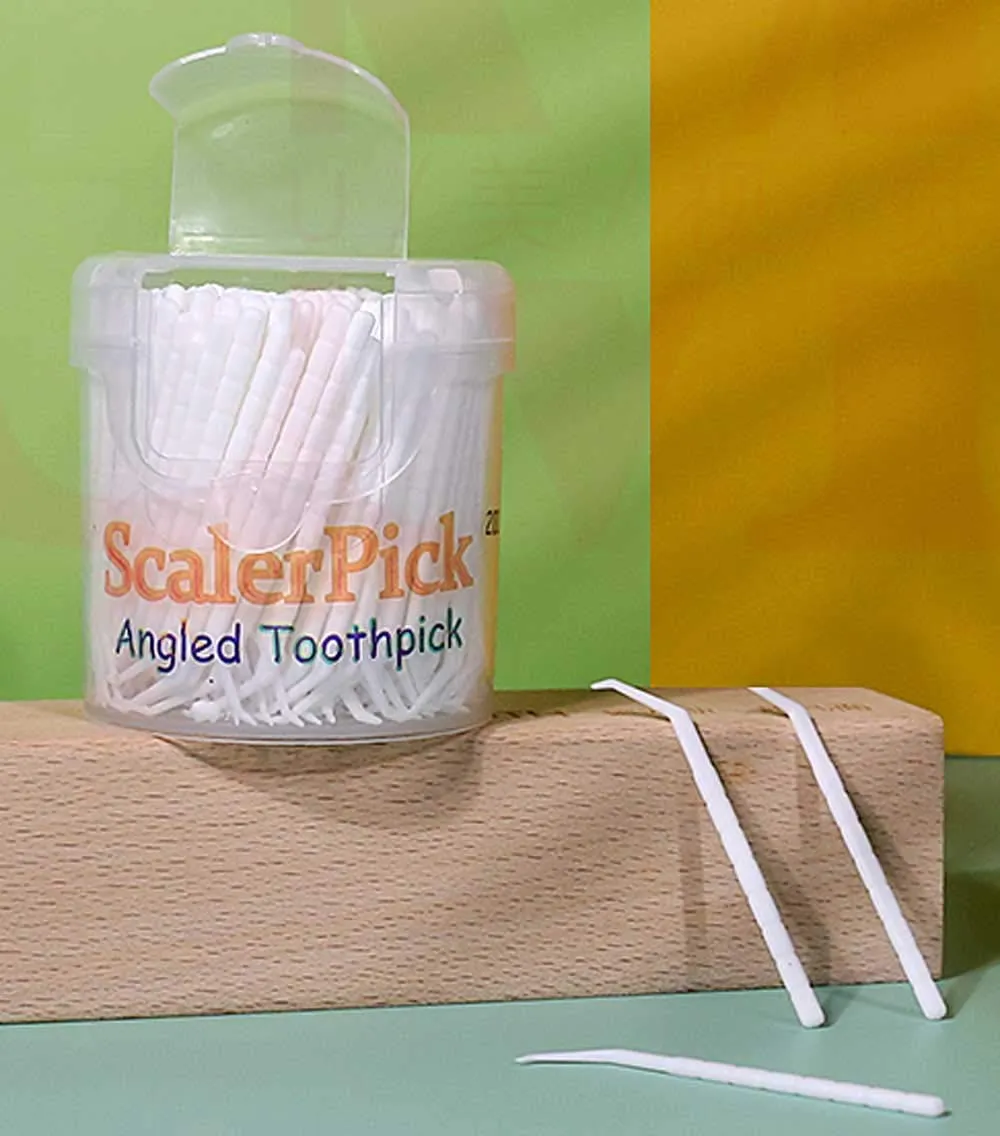 Angled toothpick Scalerpick