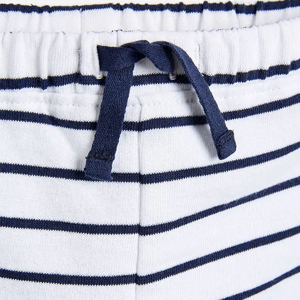 Blue 3 Pack Shorts (0mths-18mths)