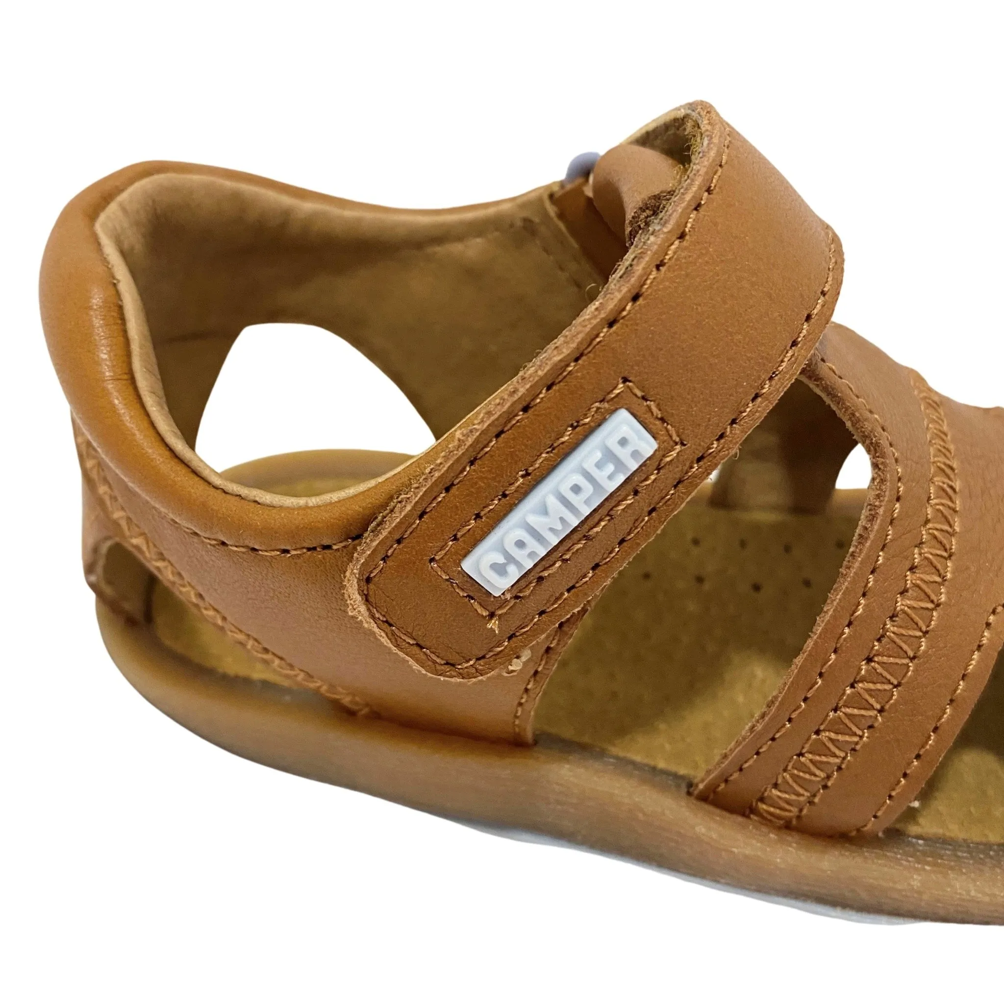 Camper First Walker Sandals | Bicho | Tan