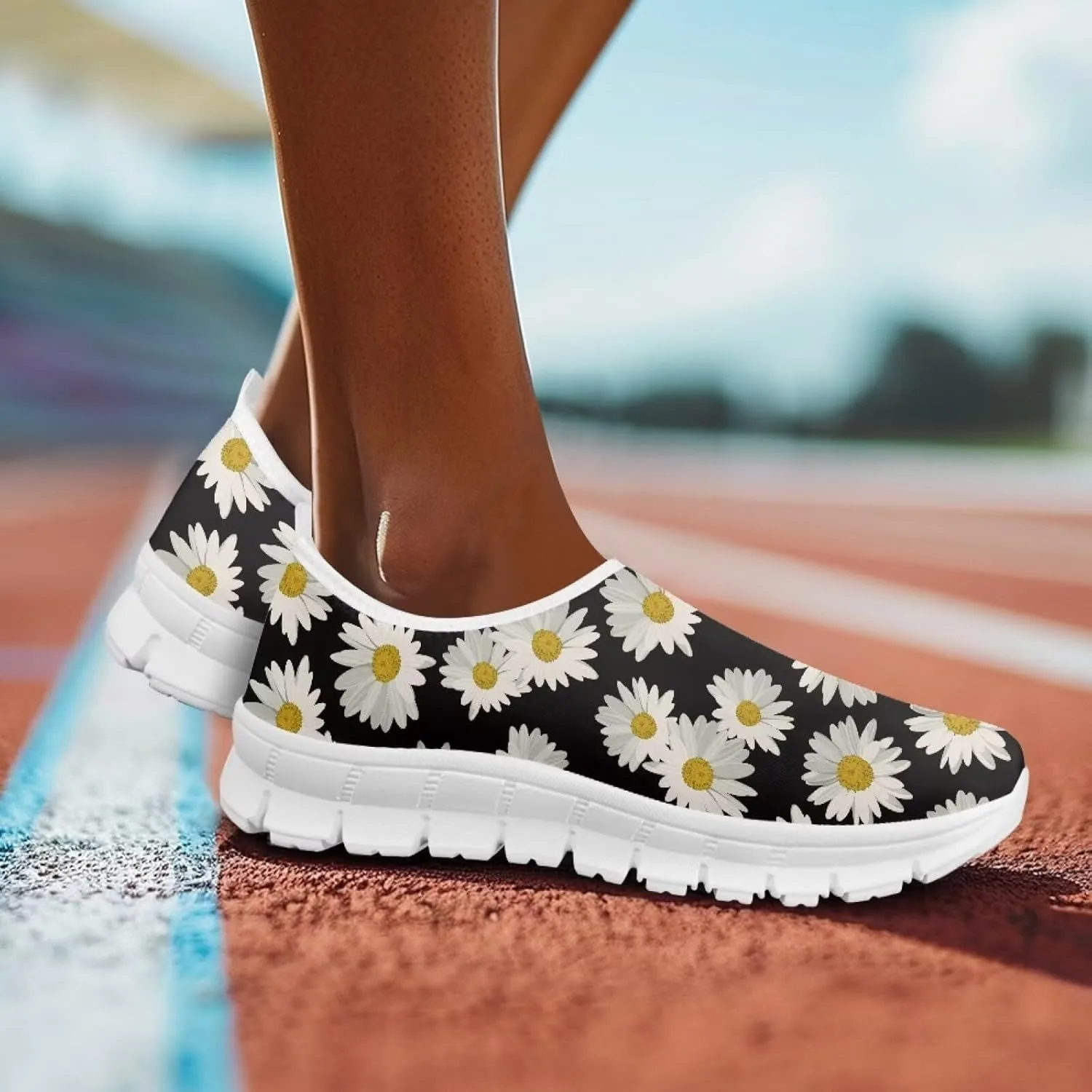 Canvas Sports Shoes for Women Low Top Casual Sneakers for Women Fashion Comfortable Walking ShoesWhite Sole
