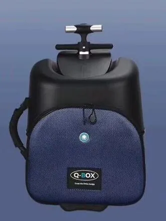 Carrylove High Quality And Convenient Kids Scooter Suitcase Lazy Carry On Rolling Luggage Ride On