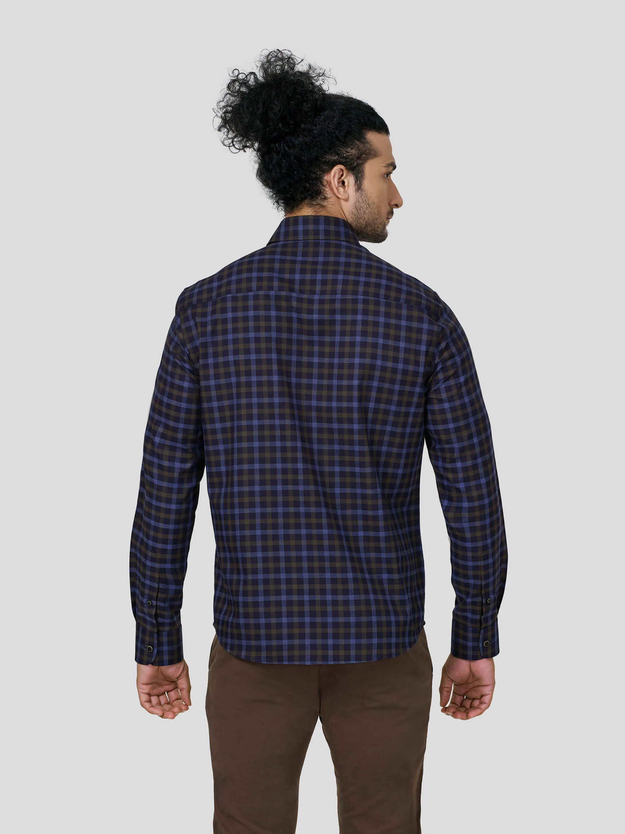 Coherence Full Sleeve Untuck Fit Shirt