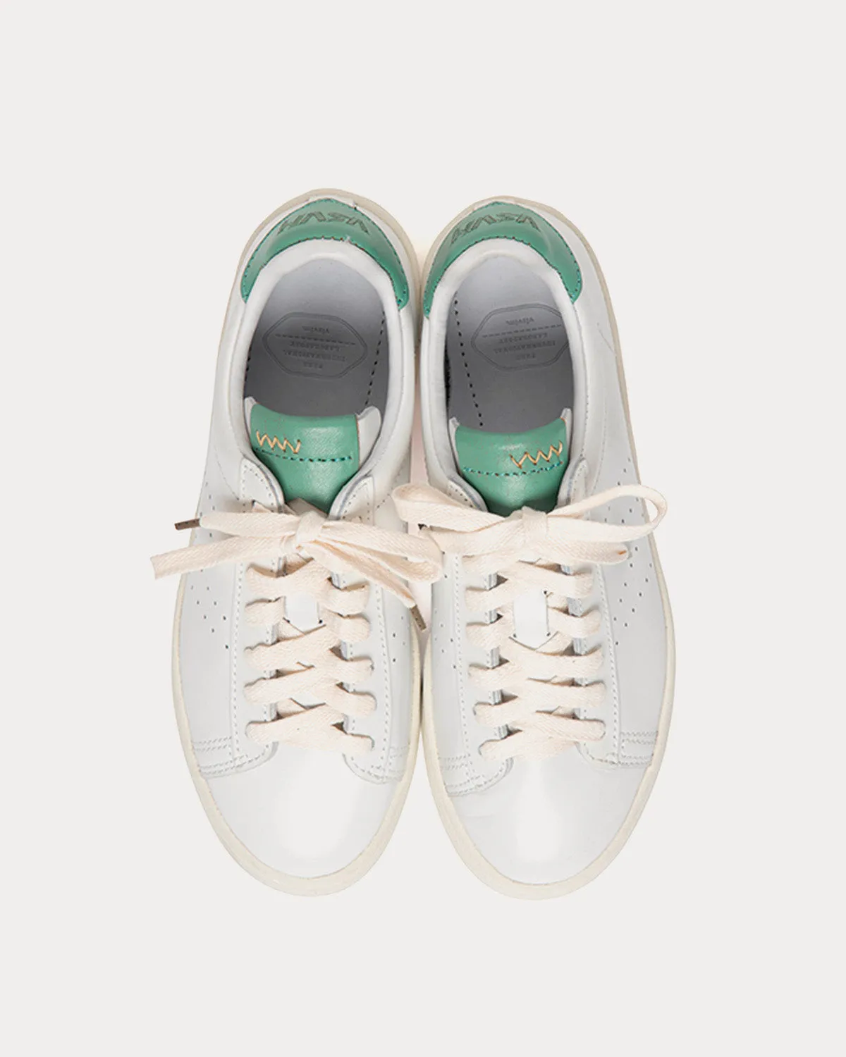Corda-Folk W White / Light Green Low Top Sneakers