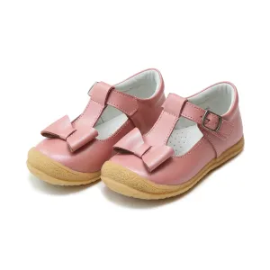 Emma Shimmer Bow  T-Strap Mary Jane