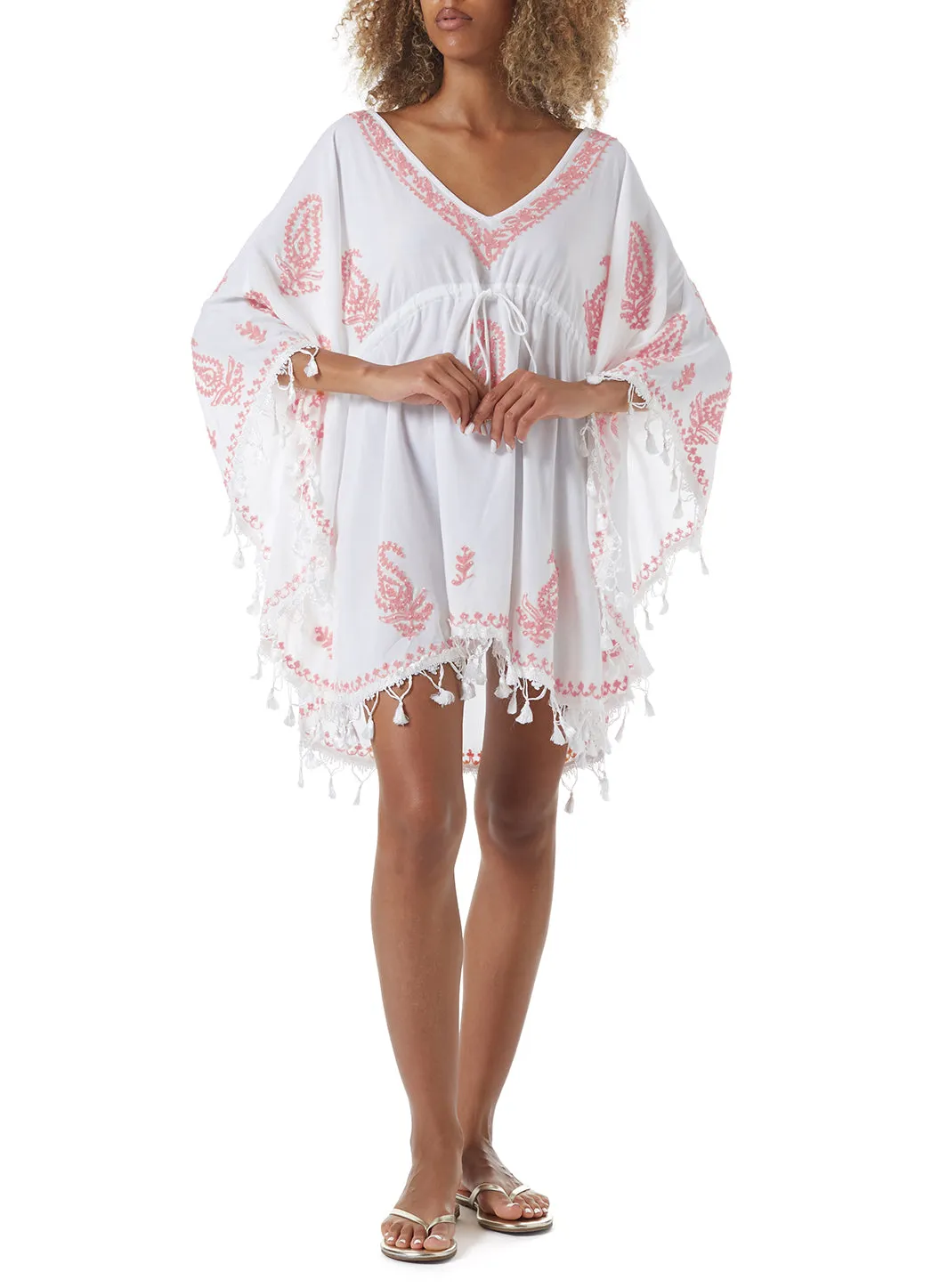 Exclusive Sharize Pink Kaftan