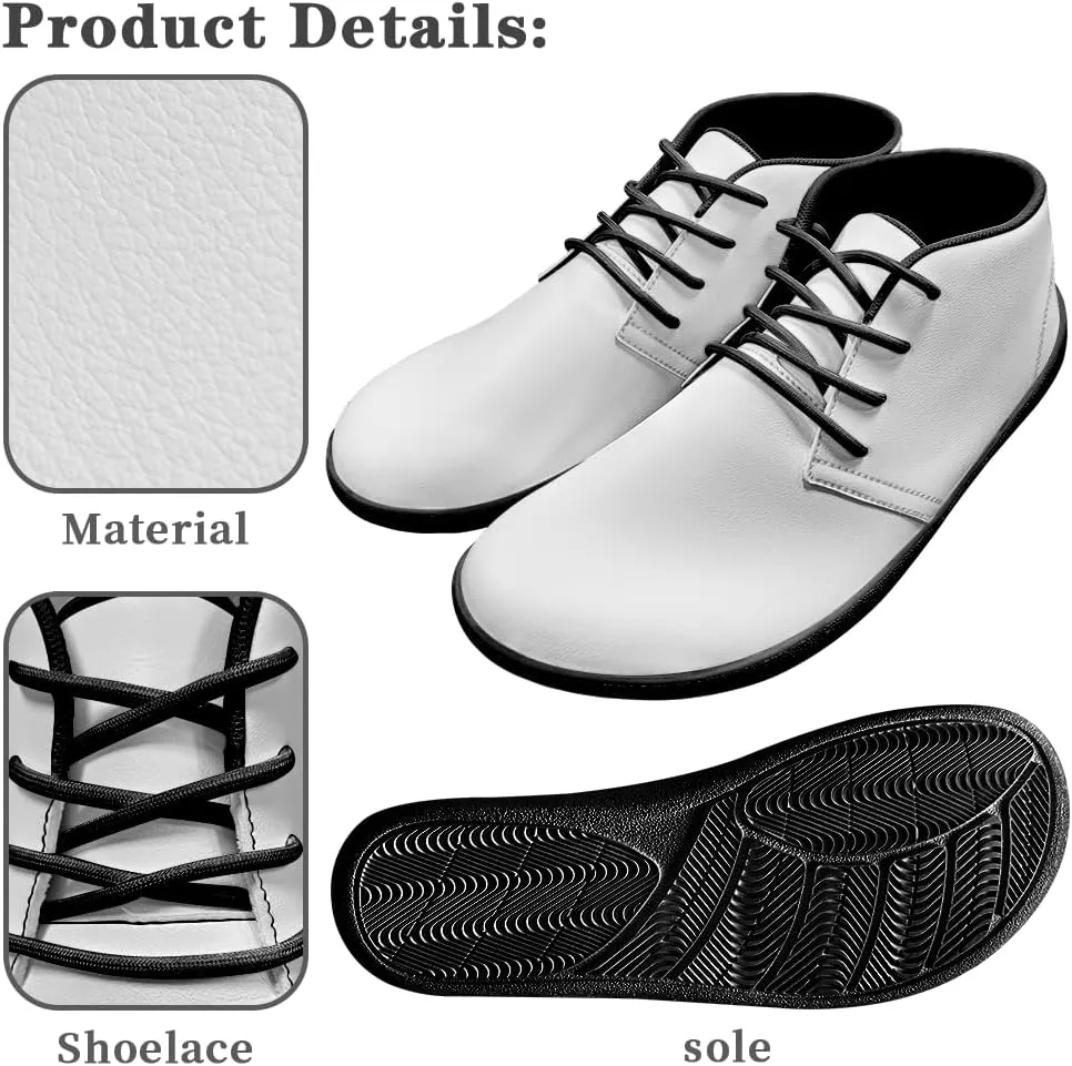 Fashion Men's Barefoot Shoes Wide Toe Box Shoes Memory Foam Comfortable Walking Shoes Unisex Adults