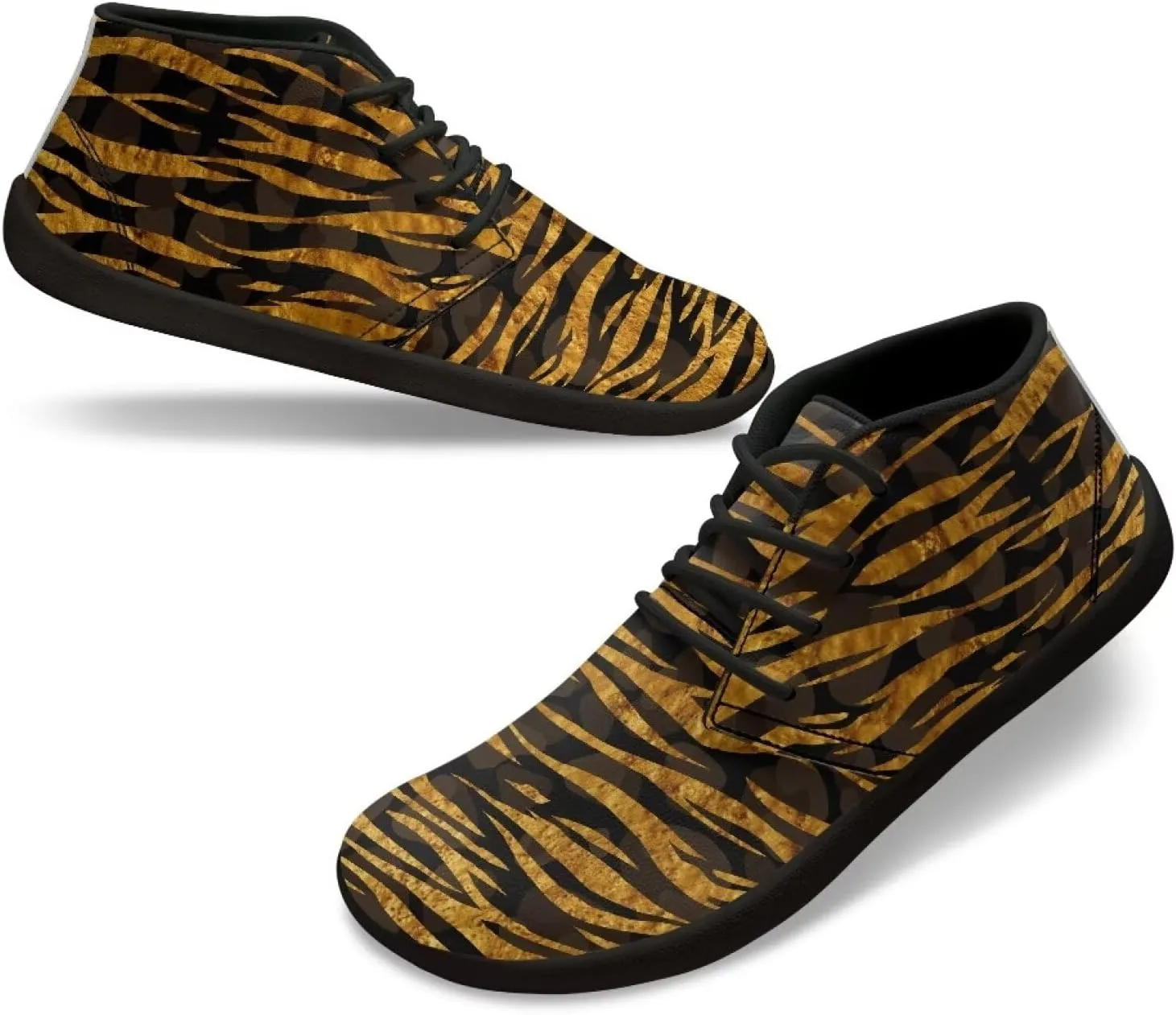 Fashion Men's Barefoot Shoes Wide Toe Box Shoes Memory Foam Comfortable Walking Shoes Unisex Adults