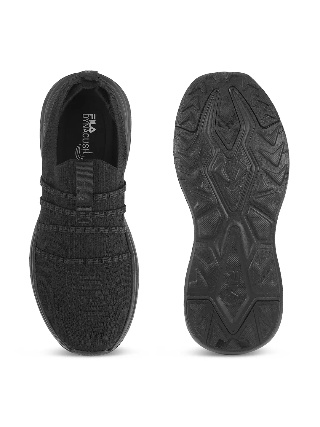 Fila Men Black Ease Quad Shoes