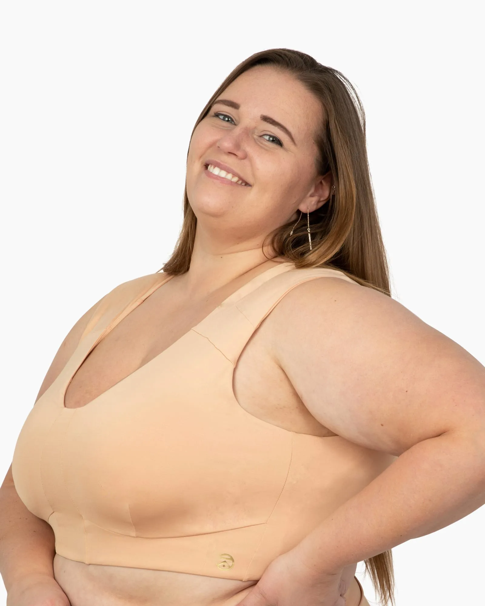 Freedom Bra Midi - Eco Jersey | Milk Tea