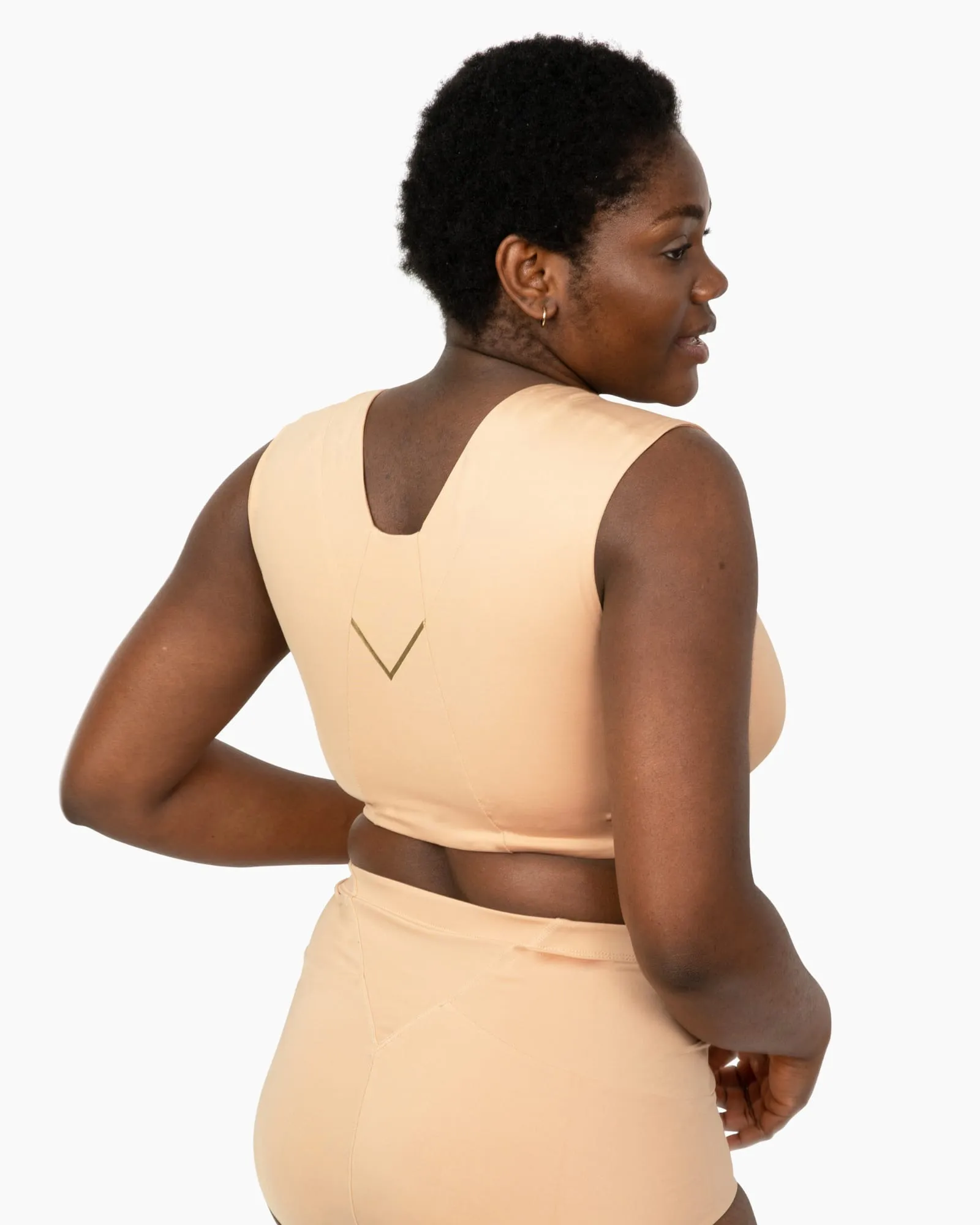 Freedom Bra Midi - Eco Jersey | Milk Tea