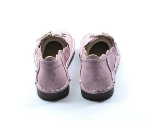 Genuine leather shoes,literary and artistic women shoes