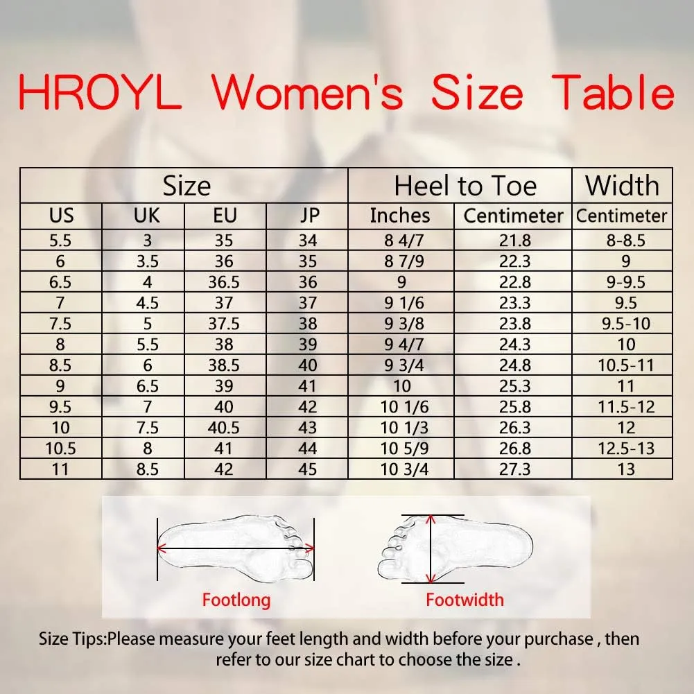 HROYL Women's Latin Ballroom Dance Shoes Salsa Bachata Practice Professional Dancing Shoes,Model DYSDXMD