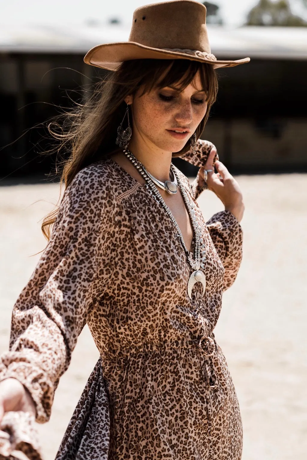 INTO THE WILD BOHO GYPSY MAXI DRESS