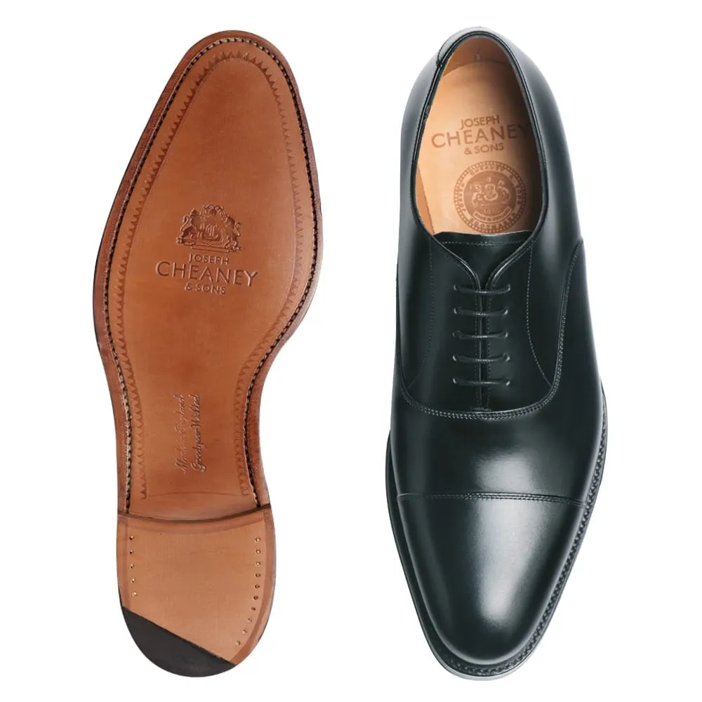 Joseph Cheaney - Lime - Black Leather