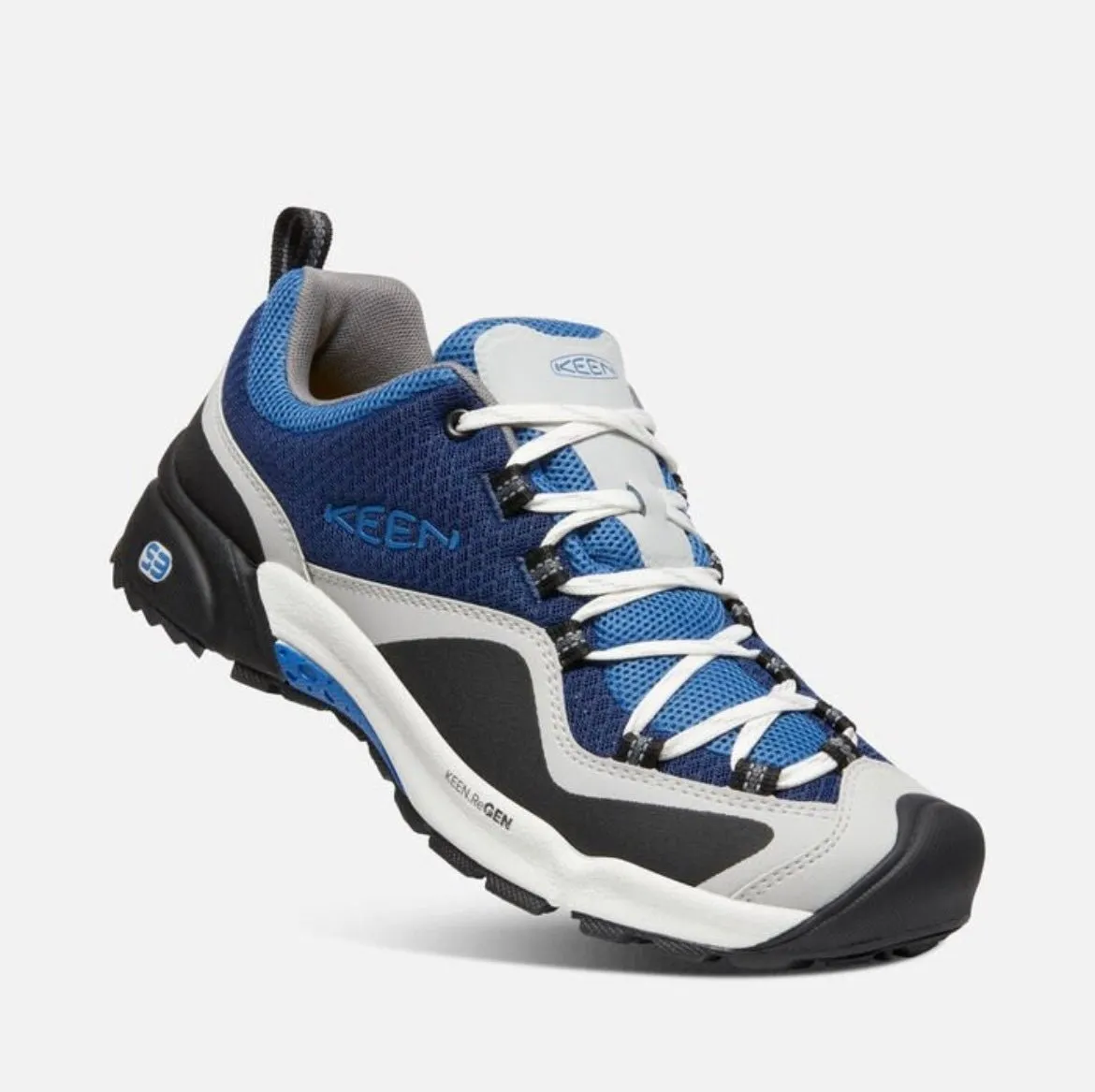 Keen Men's Hiking Shoe Vented Wasatch Crest Blue Depths