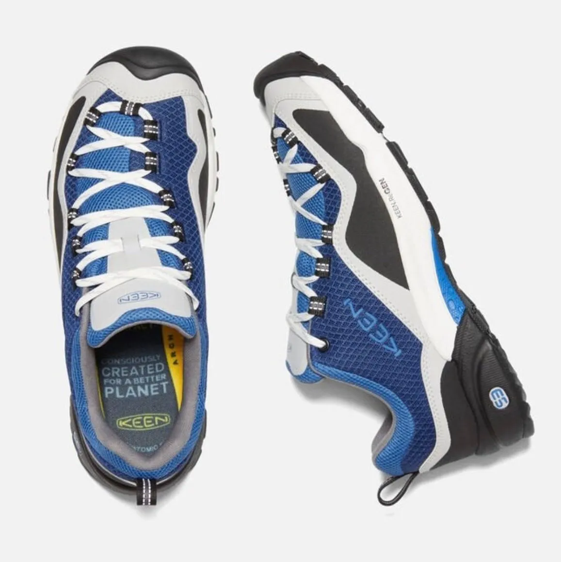 Keen Men's Hiking Shoe Vented Wasatch Crest Blue Depths