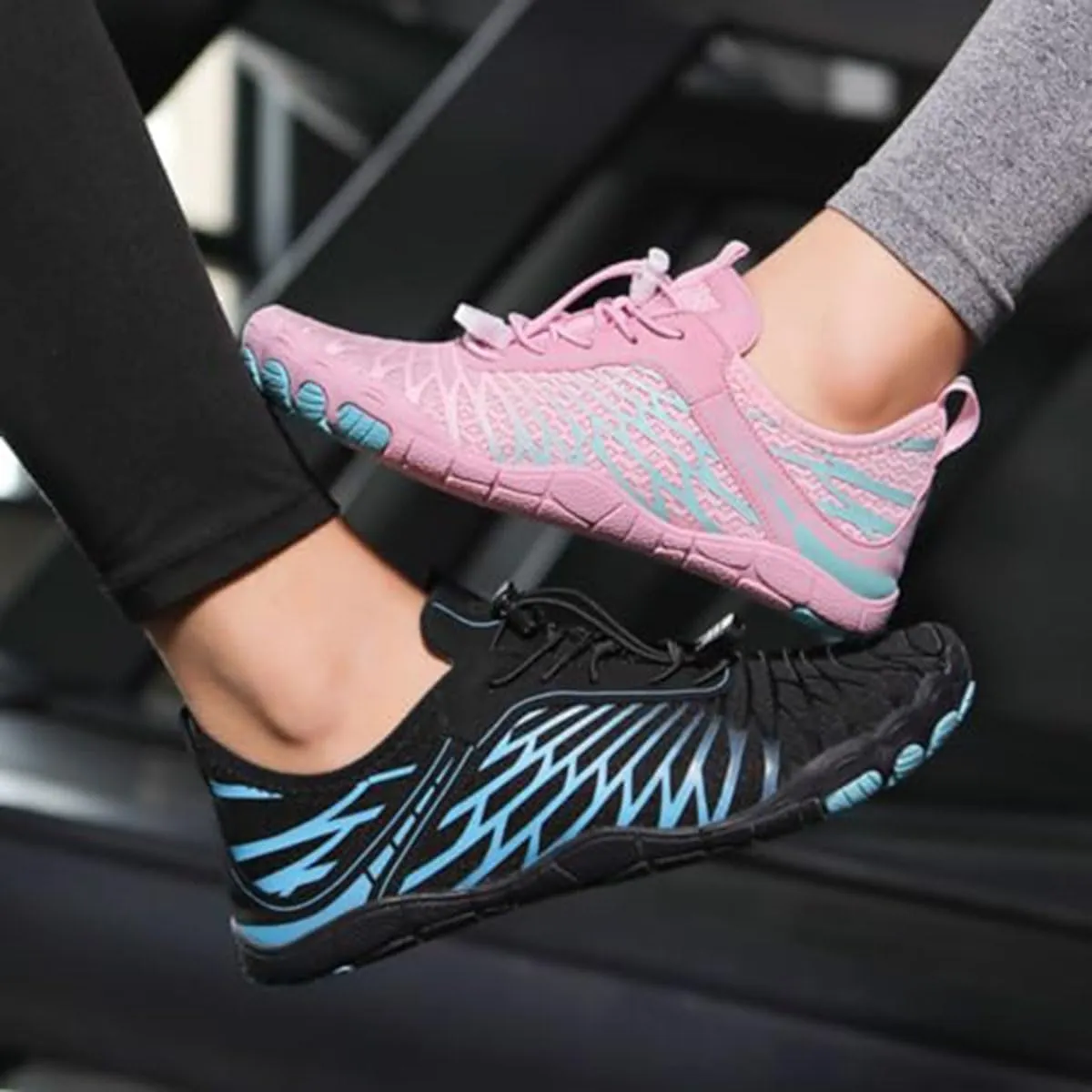 Kizu Footwear Barefoot Shoes, Grounded Hike Barefoot Footwear Women Men, Waterproof Wide Toe Box Slip On Water Shoes