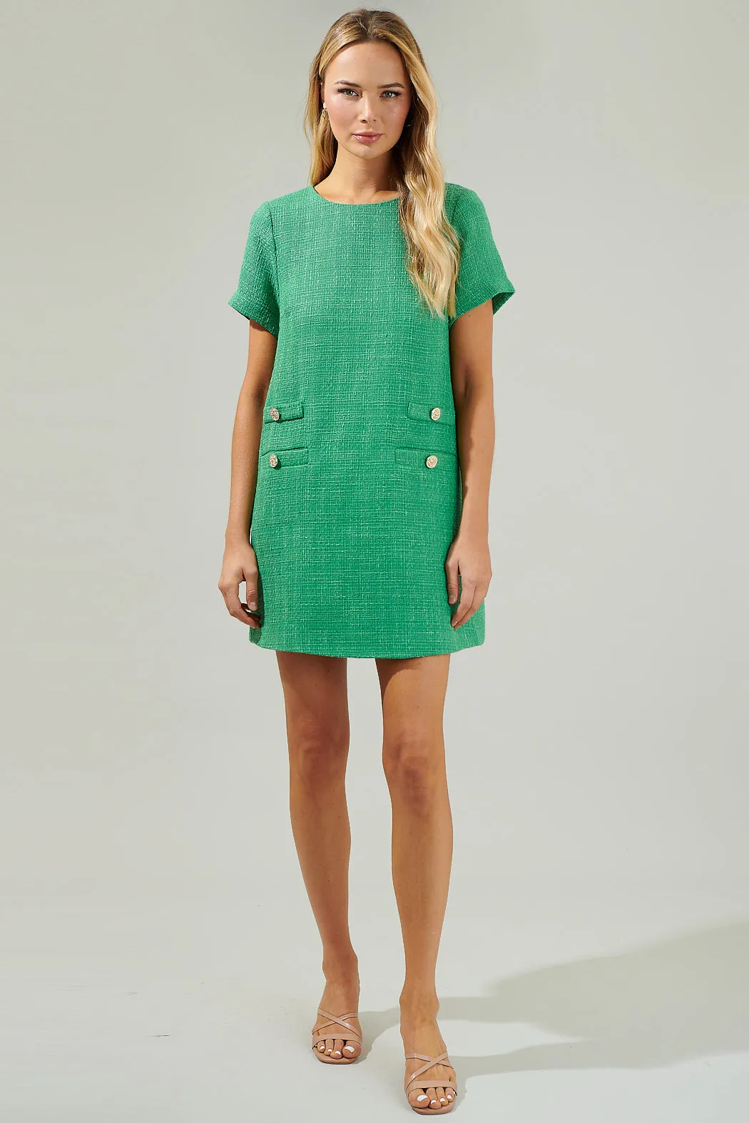 Kury Tweed Mini Dress