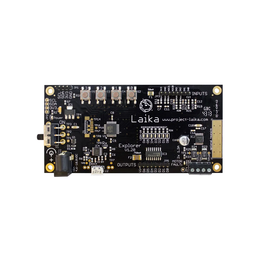 Laika Explorer Board - Robotics for Raspberry Pi