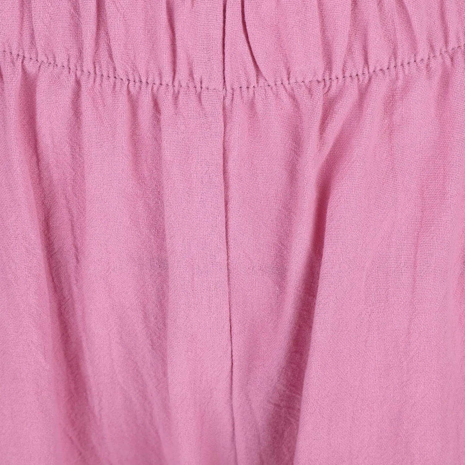 Linen Capri Pants Womens Casual Summer Trendy Elastic Waist Loose Trouser Lounge Athletic Yoga Pants Beach Plus Size