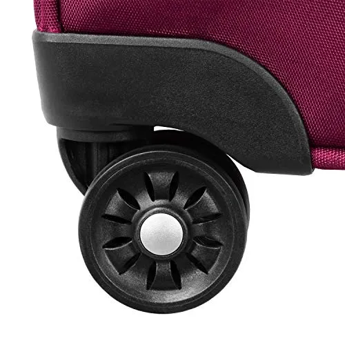 London Fog Cranford 20" Expandable Carry-on Spinner, Cranberry