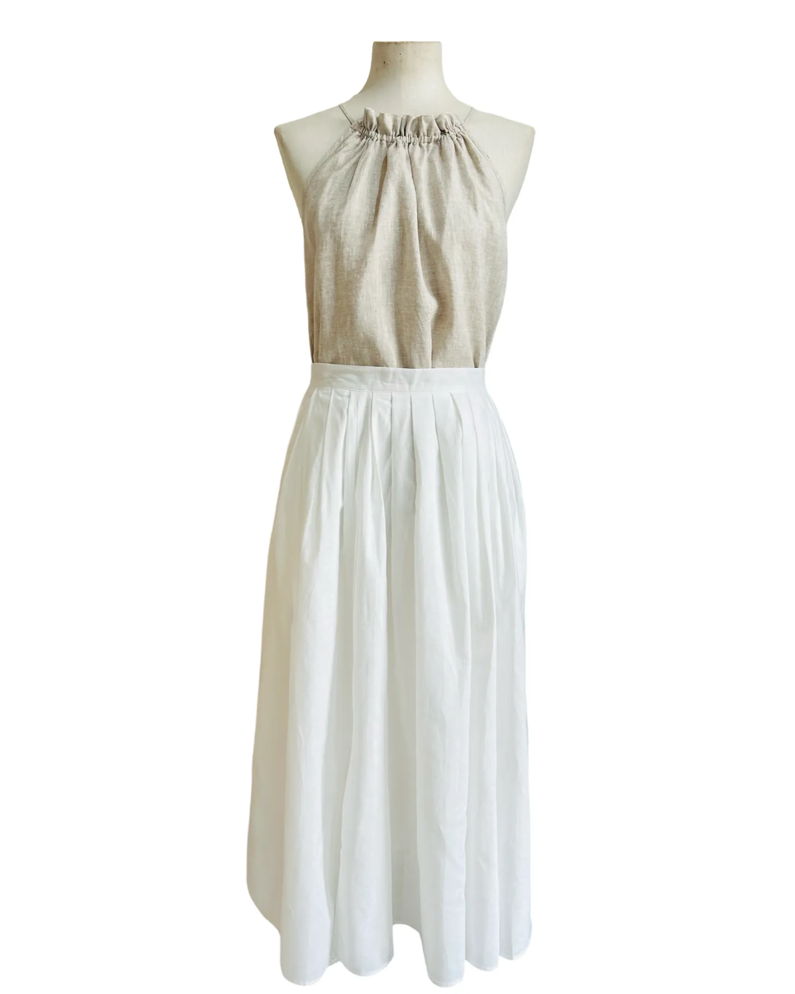 LUNA SKIRT white