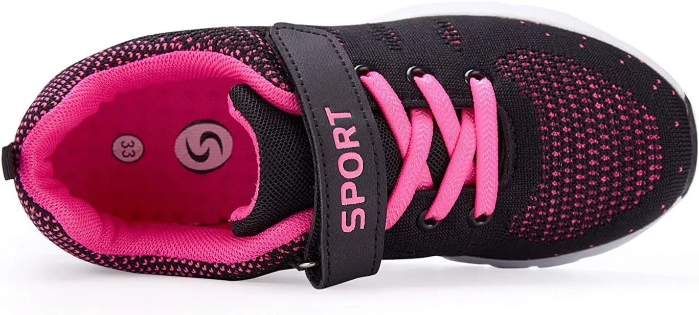 MAYZERO Kids Tennis Shoes Running Sports Shoes Breathable Athletic Shoes Lightweight Walking Shoes Fashion Sneakers for Boys and Girls