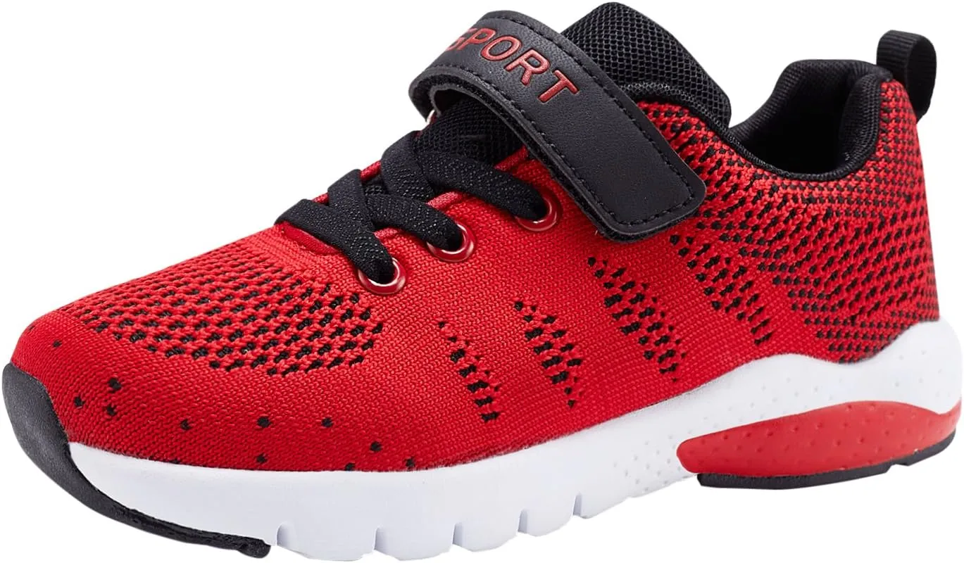 MAYZERO Kids Tennis Shoes Running Sports Shoes Breathable Athletic Shoes Lightweight Walking Shoes Fashion Sneakers for Boys and Girls