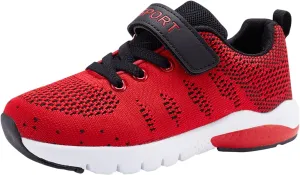 MAYZERO Kids Tennis Shoes Running Sports Shoes Breathable Athletic Shoes Lightweight Walking Shoes Fashion Sneakers for Boys and Girls