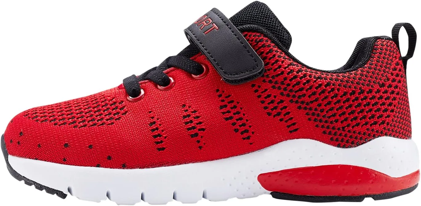 MAYZERO Kids Tennis Shoes Running Sports Shoes Breathable Athletic Shoes Lightweight Walking Shoes Fashion Sneakers for Boys and Girls
