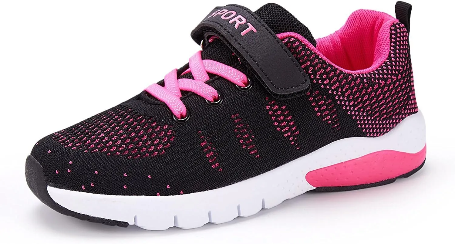 MAYZERO Kids Tennis Shoes Running Sports Shoes Breathable Athletic Shoes Lightweight Walking Shoes Fashion Sneakers for Boys and Girls