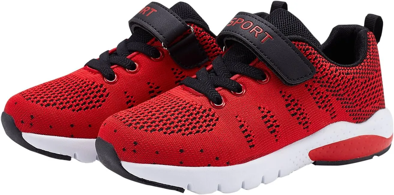 MAYZERO Kids Tennis Shoes Running Sports Shoes Breathable Athletic Shoes Lightweight Walking Shoes Fashion Sneakers for Boys and Girls