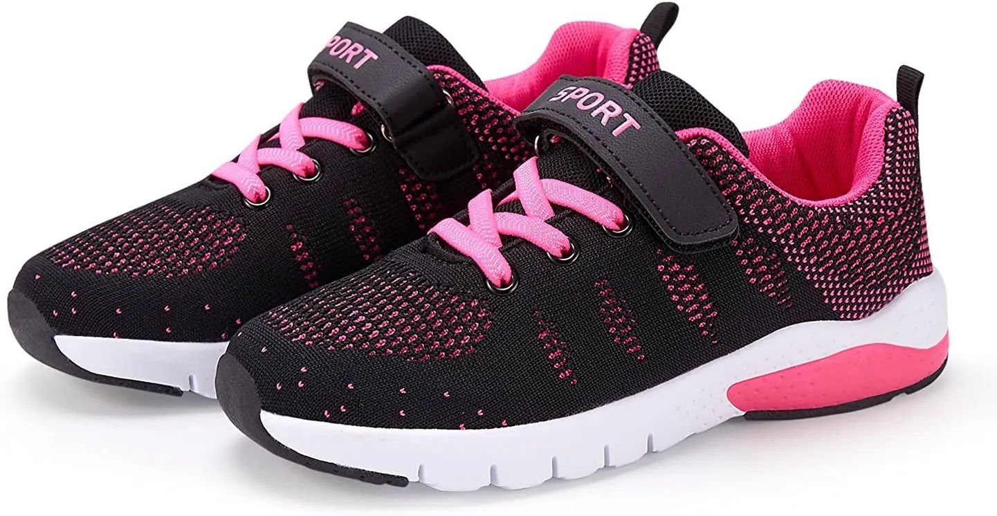 MAYZERO Kids Tennis Shoes Running Sports Shoes Breathable Athletic Shoes Lightweight Walking Shoes Fashion Sneakers for Boys and Girls