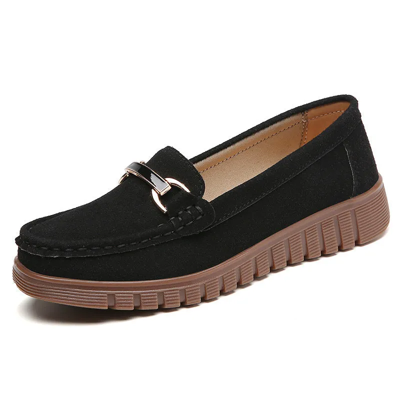 Nanccy Stride Harmony Fashionable Comfortable Versatile Flat Shoes