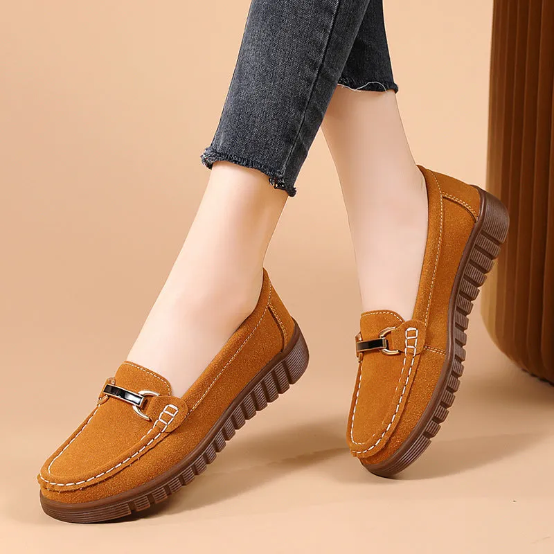 Nanccy Stride Harmony Fashionable Comfortable Versatile Flat Shoes