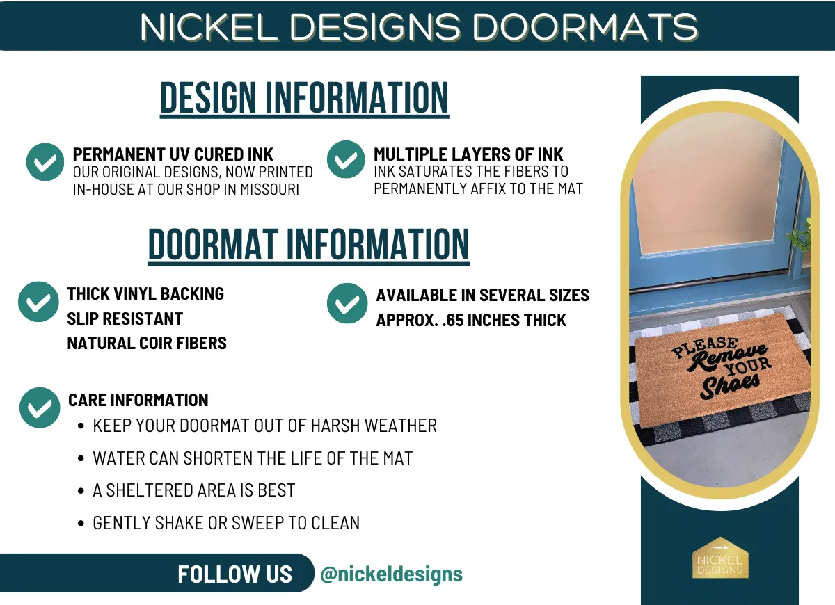 nice shoes Funny Doormat