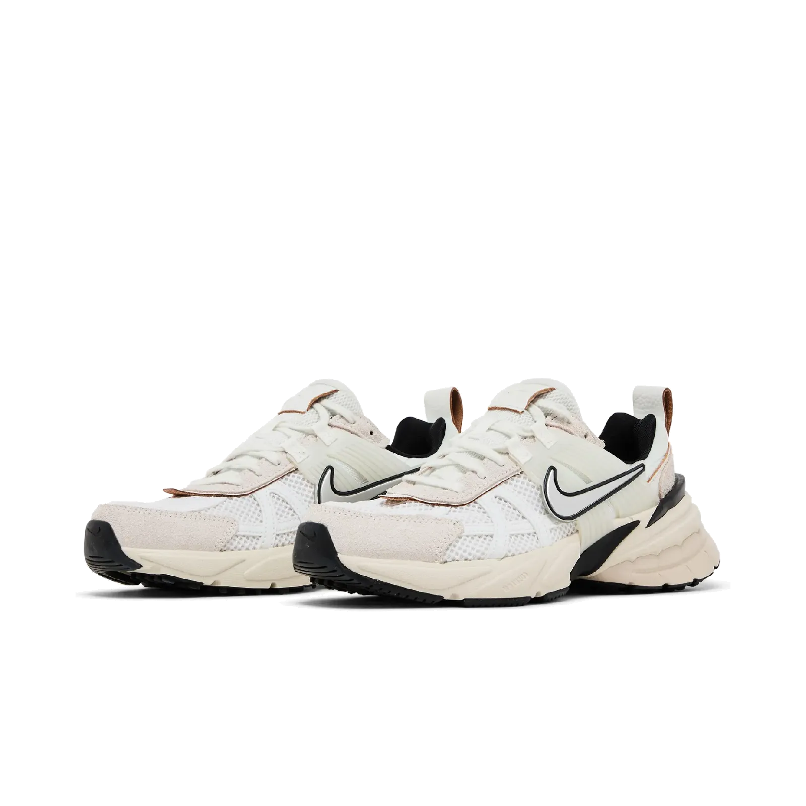 Nike V2K Run Summit White Light Orewood Brown (Women's)