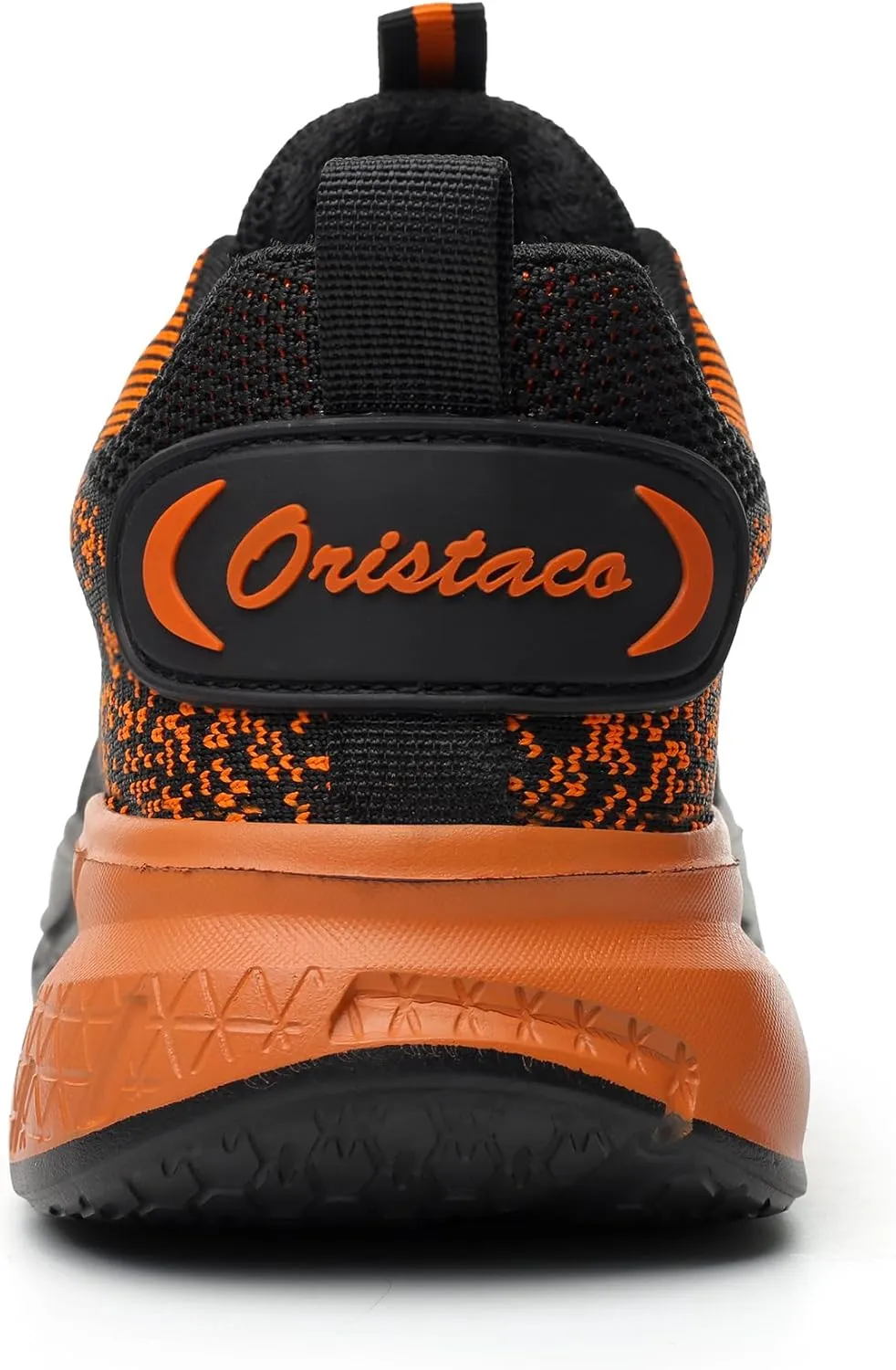 ORISTACO Steel Toe Work Safety Shoes, Breathable Lightweight Non-Slip Cushion