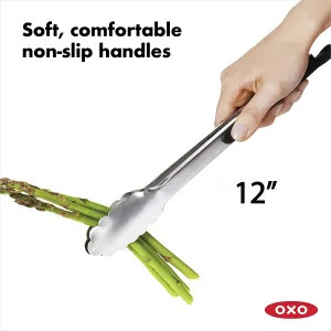 Oxo - 12" Stainless Steel Utility Tongs
