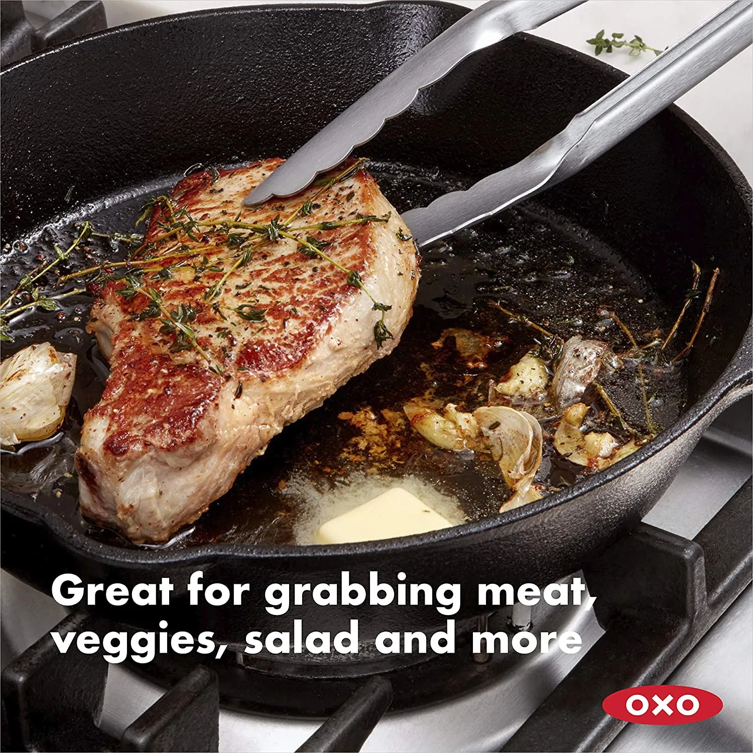 Oxo - 12" Stainless Steel Utility Tongs
