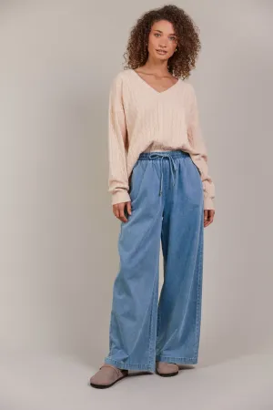 Pepi Wide Denim Pant Denim