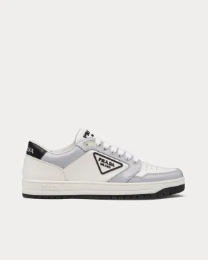 Perforated Leather White / Cornflower Blue Low Top Sneakers