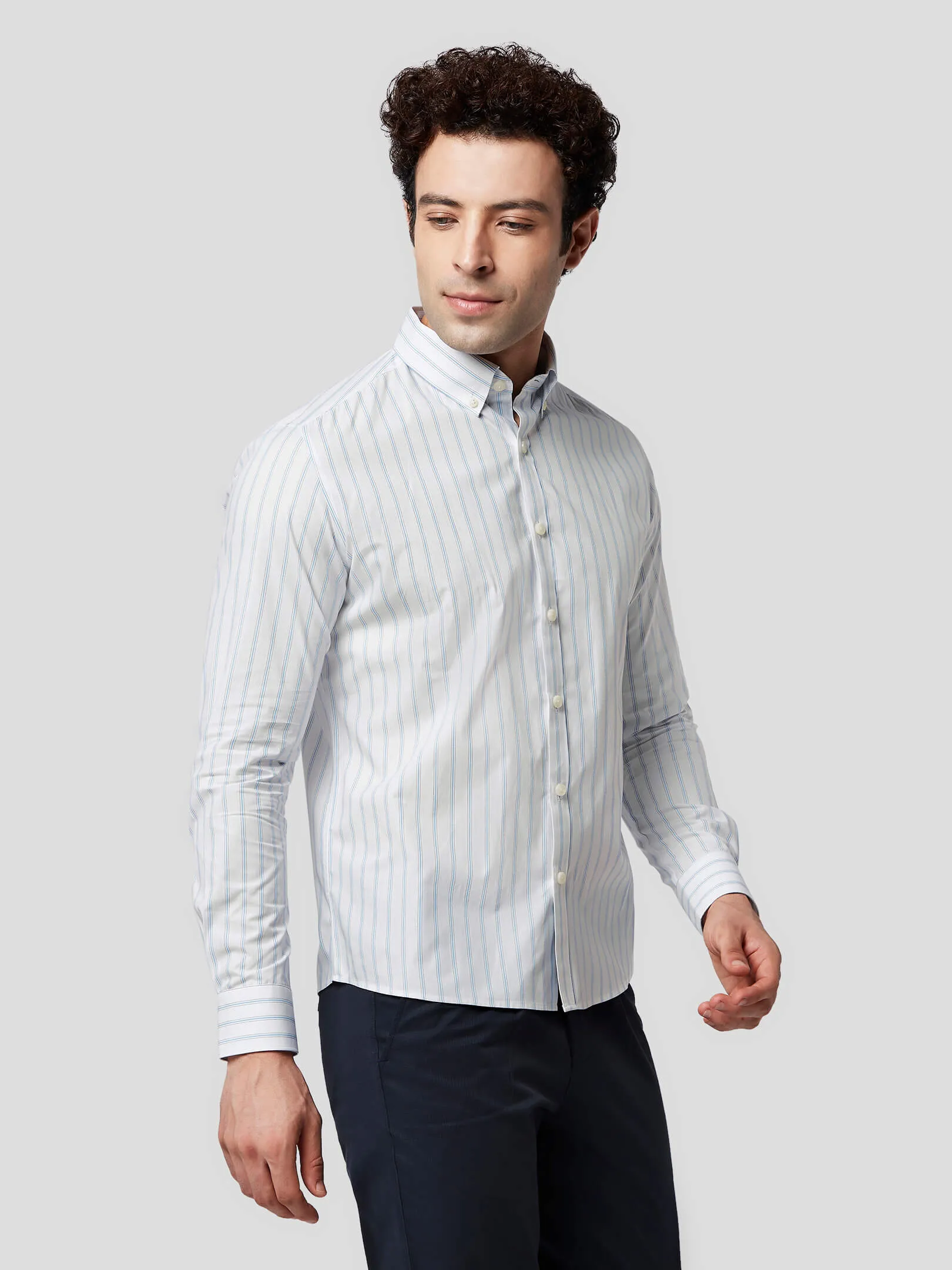 Proficience Striped Cotton Shirt