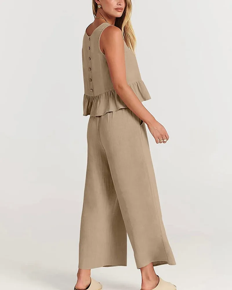 Roxanne - Chic Ruffled Set